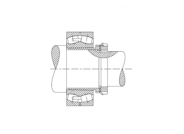 Push-Type Removable Sleeve, Locknut and Lockwasher 