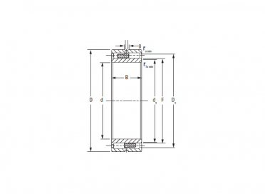 Cylindrical Roller Radial Bearings - Two-Row 
